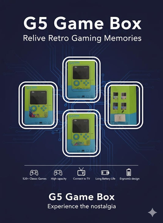 G5 Game Box Retro Handheld Gaming Console