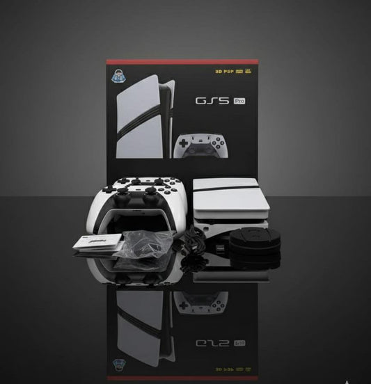 GS5 Pro 3D Gaming Console – Wireless Controller | 4K HD Output | Retro + Modern Games