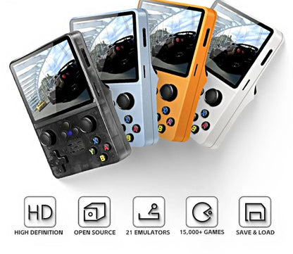 Retro Handheld Game Console – 15,000+ Games | HD Display | 21 Emulators