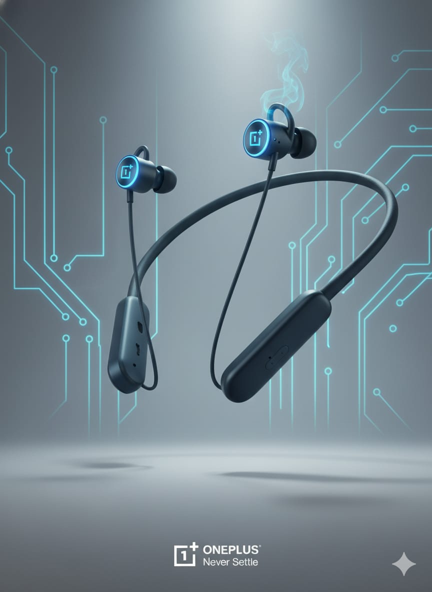 OnePlus Bullets Wireless Z2 ANC Bluetooth Neckband Earphones