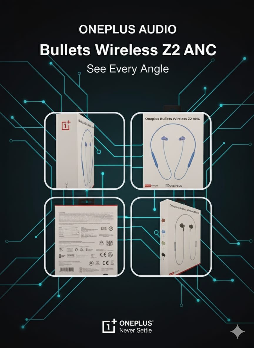 OnePlus Bullets Wireless Z2 ANC Bluetooth Neckband Earphones