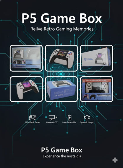 P5 Game Box Retro Handheld Gaming Console