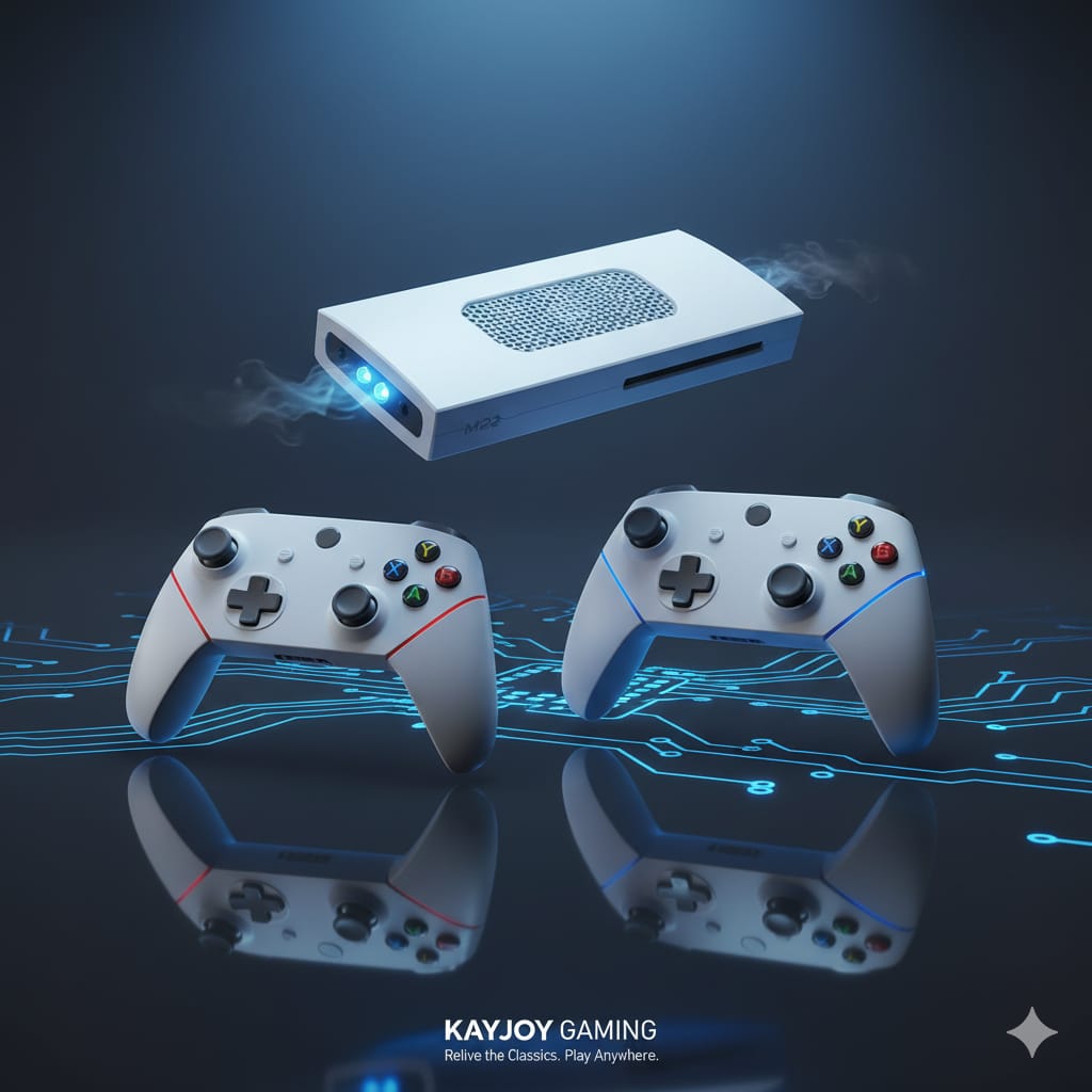 Gamstick M22 Wireless Retro Game Console with Dual Gamepads