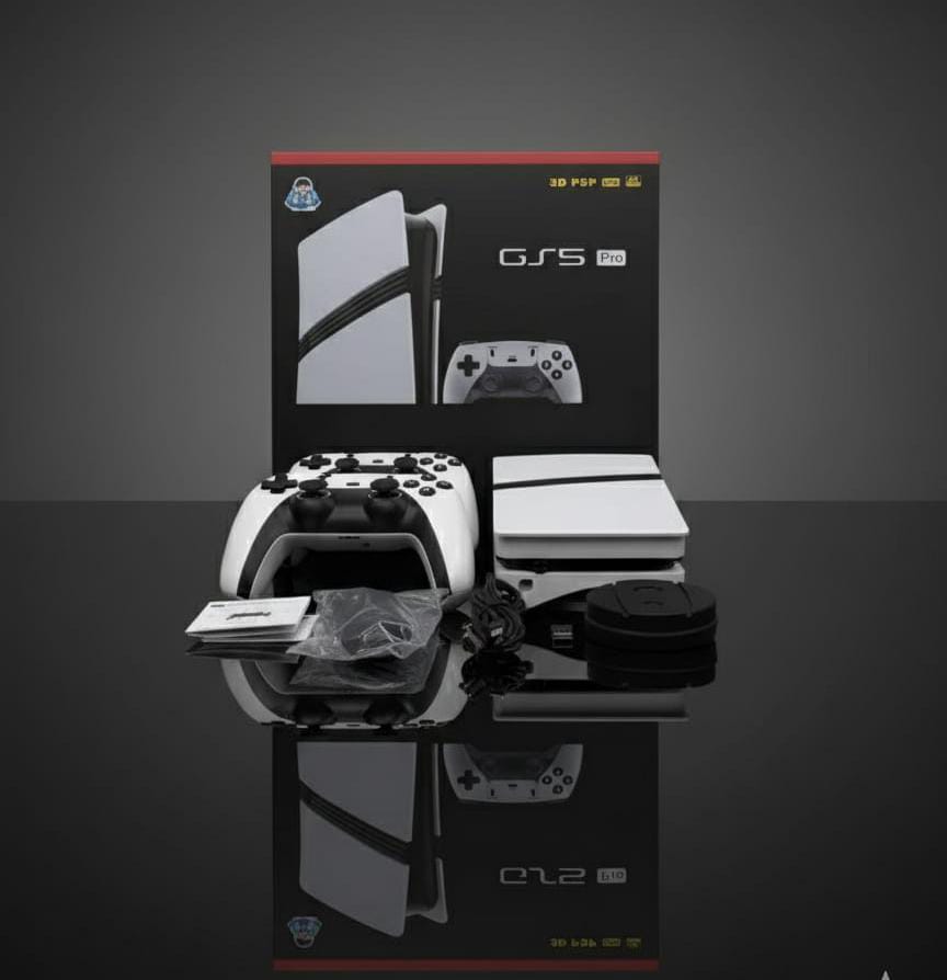 GS5 Pro 3D Gaming Console – Wireless Controller | 4K HD Output | Retro + Modern Games