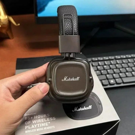 Marshall Major IV Wireless Headphones – 80+ Hrs Playtime | Bluetooth | Iconic Sound & Design