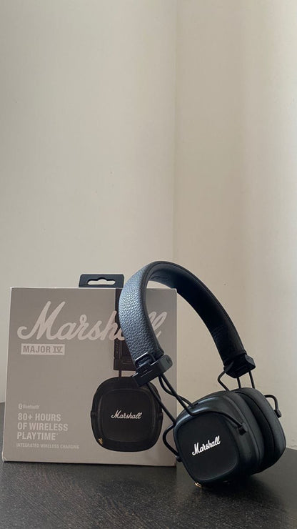 Marshall Major IV Wireless Headphones – 80+ Hrs Playtime | Bluetooth | Iconic Sound & Design