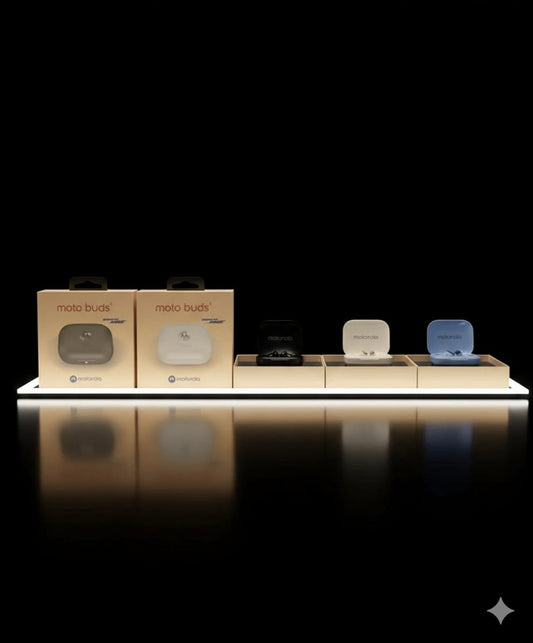 Motorola Moto Buds+ Wireless Earbuds – Bose Sound Tuning | ANC | Long Battery Life