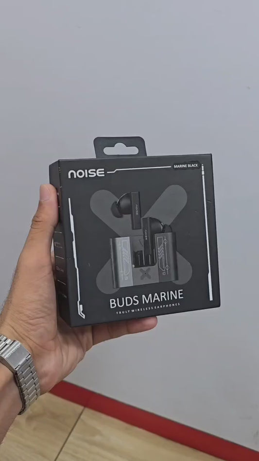 Noise Buds Marine – Truly Wireless Earbuds | LED Light Charging Case | Deep Bass | Long Battery Life