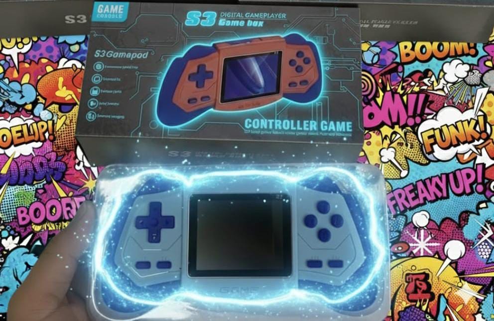 S3 Controller Game Box – Retro Handheld Console with Built-in Games